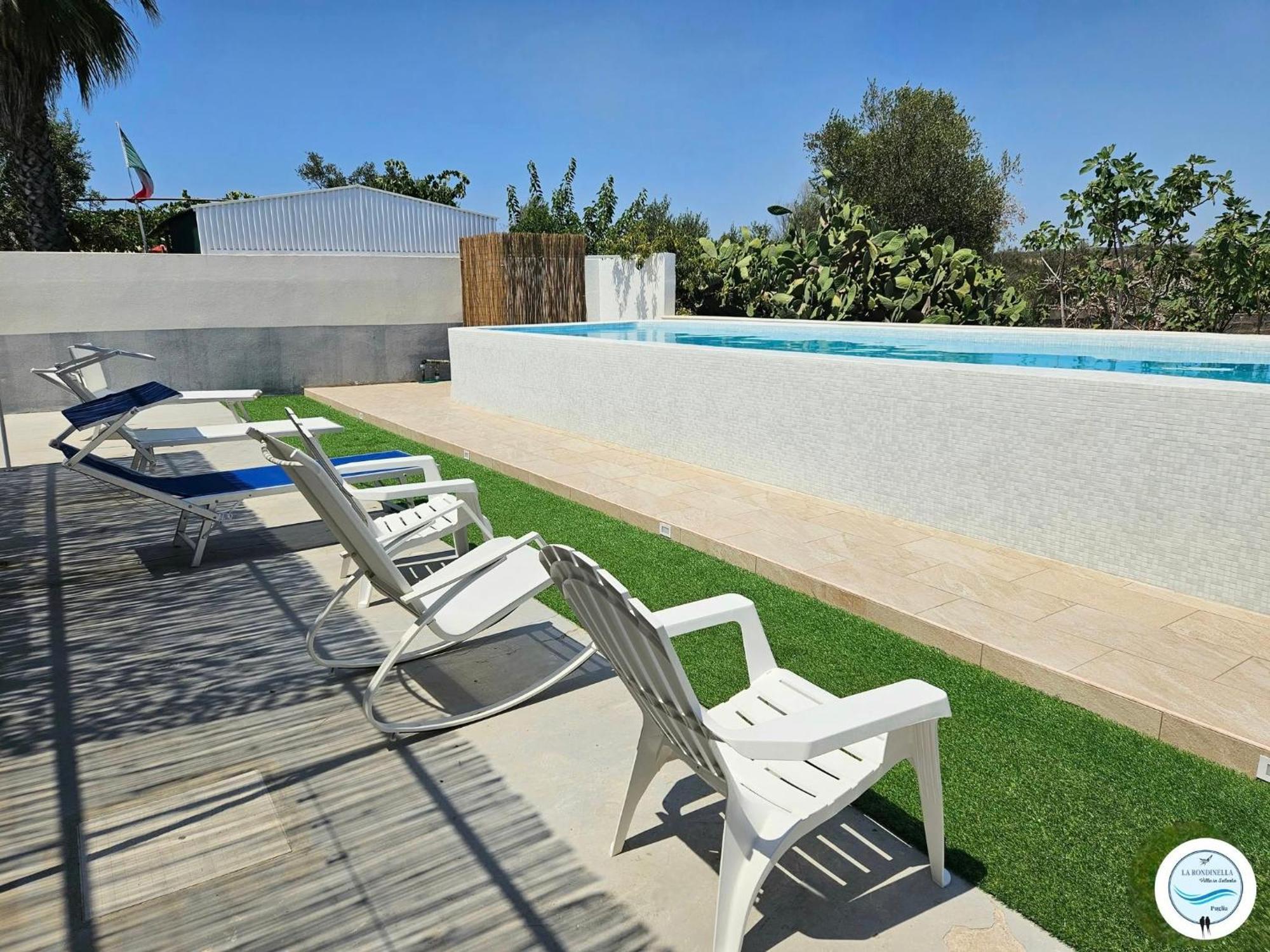 Villa La Rondinella - Torre San Giovanni Bagian luar foto